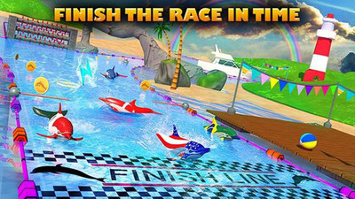 海豚比赛3D游戏下载安装-海豚比赛3D游戏官方版下载v1.3