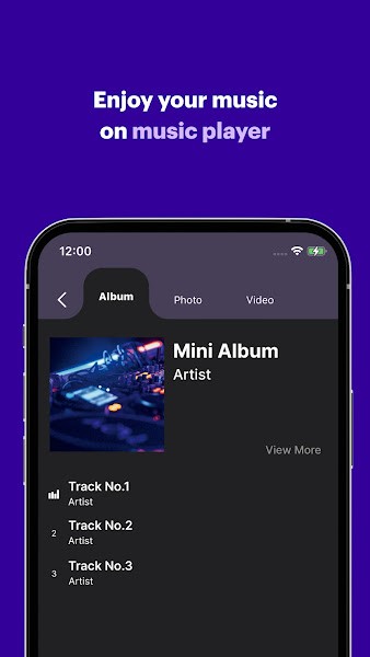 Smart Music Card app