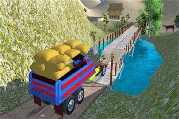 货物印度人卡车3D