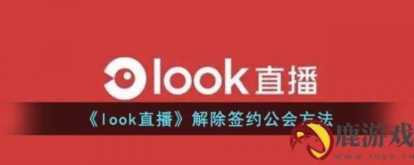 look直播如何退出公会